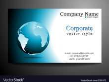 39 Format Business Card Template Globe in Word for Business Card Template Globe
