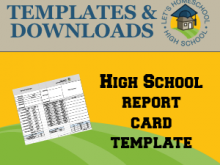 39 Format Free Report Card Templates High School Maker for Free Report Card Templates High School