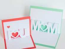 39 Format Pop Up Card Templates Mother S Day Now with Pop Up Card Templates Mother S Day