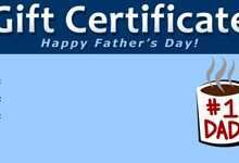 39 Free Father S Day Gift Card Templates in Photoshop with Father S Day Gift Card Templates