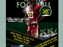 39 Free Free Football Flyer Templates for Ms Word by Free Football Flyer Templates