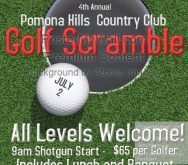 Golf Tournament Flyer Templates