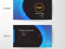 Modern Name Card Template