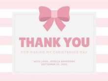 39 How To Create Pink Ribbon Thank You Card Template For Free by Pink Ribbon Thank You Card Template
