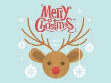 39 How To Create Reindeer Christmas Card Template Download with Reindeer Christmas Card Template