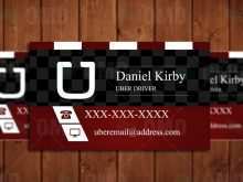39 How To Create Uber Business Card Template Download in Word with Uber Business Card Template Download