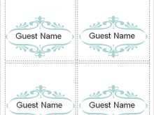 39 How To Create Wedding Name Card Template Free Download Now by Wedding Name Card Template Free Download