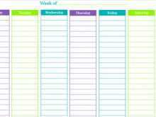 39 Online 7 Day Class Schedule Template Download for 7 Day Class Schedule Template
