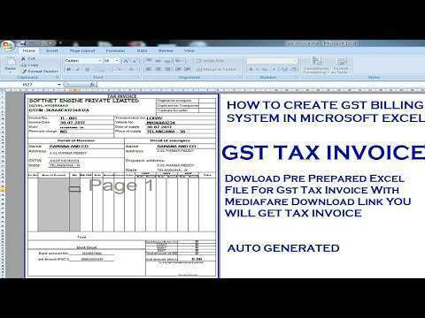 39 Online Invoice Format Excel Gst For Free with Invoice Format Excel Gst
