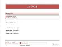 39 Online Meeting Agenda Template For Outlook Download with Meeting Agenda Template For Outlook