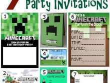 39 Online Minecraft Birthday Card Template Printable Now with Minecraft Birthday Card Template Printable