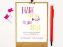 39 Online Thank You For Your Order Card Template in Word with Thank You For Your Order Card Template