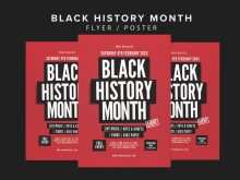 39 Printable Black History Month Flyer Template Templates with Black History Month Flyer Template