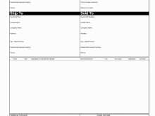 39 Printable Blank Commercial Invoice Template Templates for Blank Commercial Invoice Template