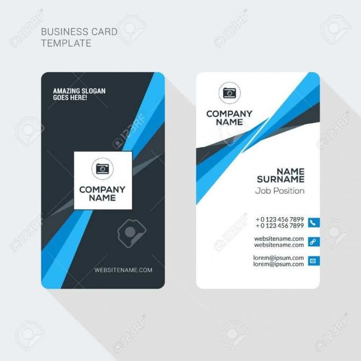 39 Printable Double Sided Business Card Template Illustrator PSD File with Double Sided Business Card Template Illustrator