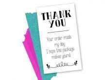 39 Printable Thank You For Your Order Card Template in Word by Thank You For Your Order Card Template
