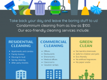 39 Report Cleaning Services Flyer Templates PSD File with Cleaning Services Flyer Templates
