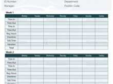 39 Report Free Excel Weekly Time Card Template Formating by Free Excel Weekly Time Card Template