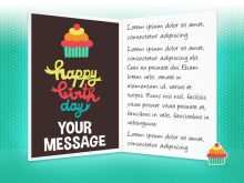 39 Standard Birthday Card Template For Employee Now by Birthday Card Template For Employee