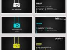 Photography Business Card Templates Illustrator