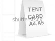 39 Tent Card Die Cut Template by Tent Card Die Cut Template