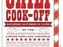 39 The Best Chili Cook Off Flyer Template Free Templates by Chili Cook Off Flyer Template Free