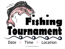39 The Best Fishing Tournament Flyer Template Formating with Fishing Tournament Flyer Template