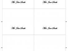 39 The Best Free Blank Place Card Template Word Download for Free Blank Place Card Template Word