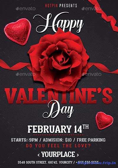 39 The Best Valentines Day Flyer Template Free for Ms Word for Valentines Day Flyer Template Free