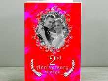 39 The Best Wedding Anniversary Card Template Online Templates by Wedding Anniversary Card Template Online