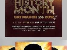 39 Visiting Black History Month Flyer Template Free in Photoshop with Black History Month Flyer Template Free