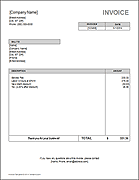 39 Visiting Invoice Template Simple in Word by Invoice Template Simple