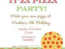 39 Visiting Pizza Party Flyer Template Free Maker with Pizza Party Flyer Template Free