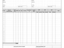 Tax Invoice Format Tally