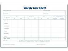 40 2 Week Time Card Template Maker with 2 Week Time Card Template