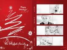 Free Christmas Card Template For Photoshop