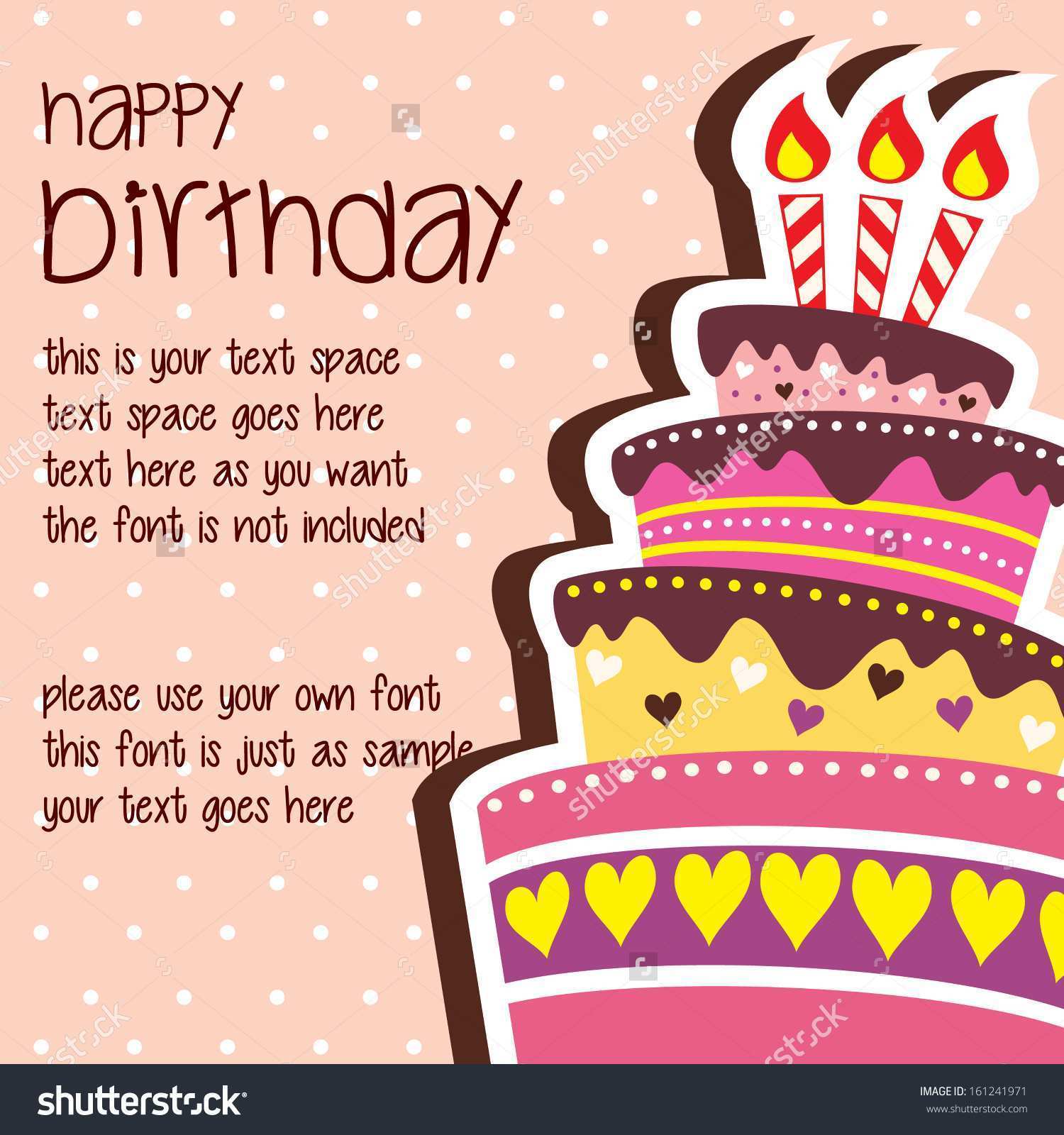 22 Best Happy Birthday Card Template Microsoft Word Now for Happy With Birthday Card Template Microsoft Word