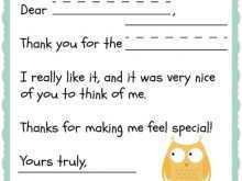40 Best Thank You Letter Card Template Templates for Thank You Letter Card Template