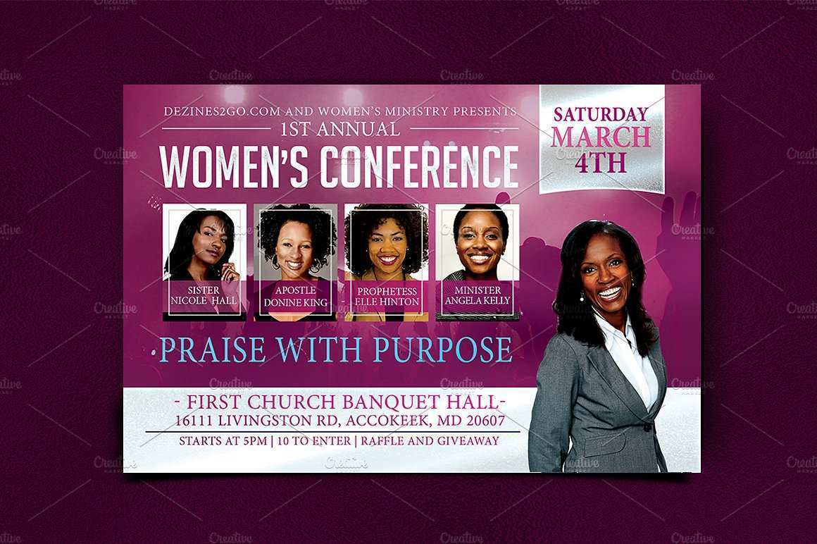40 Blank Church Conference Flyer Template by Church Conference Flyer Template