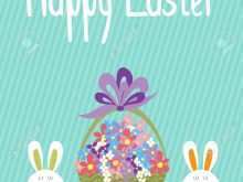 Easter Card Basket Template