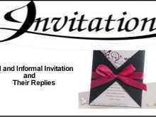 Invitation Card Format Class 12 Cbse