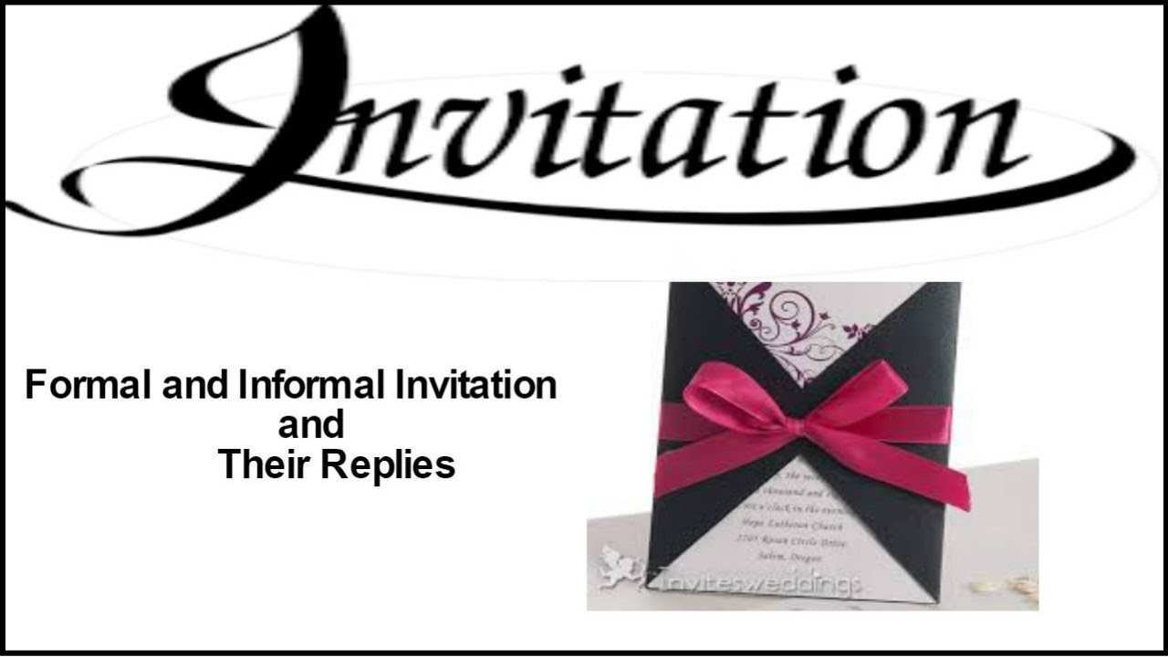 Invitation Card Format Class 12 Cbse - Cards Design Templates