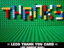 40 Creating Lego Thank You Card Template Maker by Lego Thank You Card Template