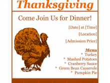 40 Creating Thanksgiving Party Flyer Template in Photoshop with Thanksgiving Party Flyer Template