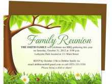 40 Creative Free Printable Family Reunion Flyer Templates Now by Free Printable Family Reunion Flyer Templates