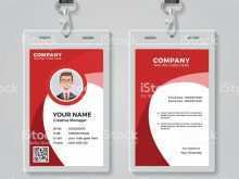 40 Creative Red Id Card Template Now for Red Id Card Template