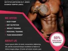 40 Customize Fitness Flyer Templates With Stunning Design with Fitness Flyer Templates