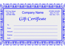 40 Customize Gift Card Template In Word Layouts by Gift Card Template In Word