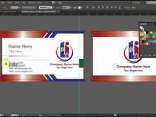 40 Customize Illustrator Business Card Template Front And Back Photo for Illustrator Business Card Template Front And Back