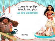 40 Customize Moana Birthday Card Template Now for Moana Birthday Card Template
